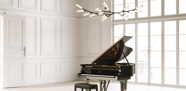 Steinway Chandelier for London Design Fair 2019