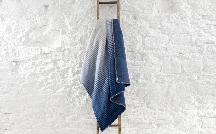 Ian Mankin | Coast Sunrise Cobalt Throw